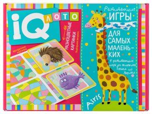 Пластиковое лото для малышей Разноцвет карт Подбираем витражи 4+ 