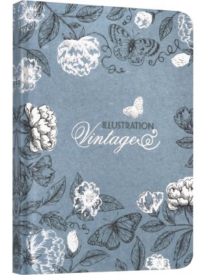 Записная книжка 100л А6 Винтаж Цветы С3532-02