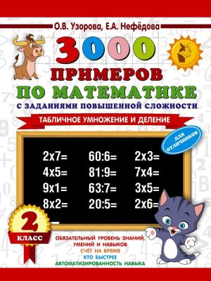 *3000 прим по Матем  2 Табличн умнож и дел с задан повыш сложности