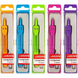 Готовальня 2 предм 4цв корпус асс 5093602