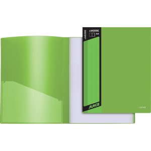 Папка 20 файлов А4 Juicy 450мкм вкладыши 30мкм фактура песок внешний карм 3101900