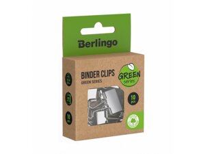 Зажимы для бумаг 10шт 19мм Green Series BC_1019J 