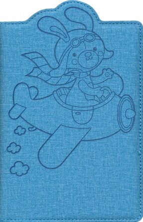 Книга для записей 64л А5- HAPPY ANIMALS Дизайн 1 КЗХАК5642965