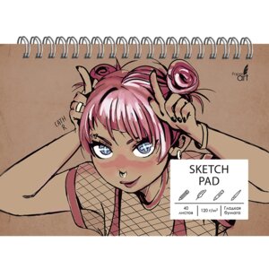 Скетчпад 40л А5 Милашка Евроспираль СПСЛ540173