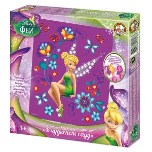 Набор для творчества Аппликация из пайеток и страз Феи в чудесном саду 01826