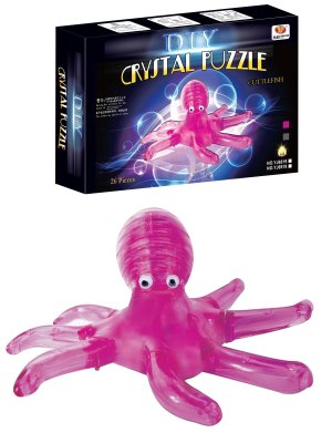 Конструктор Осьминог пласт 3D пазл  26 дет 996974
