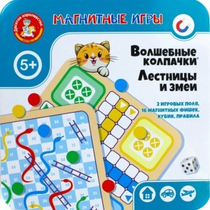 Игра магнитная Волшебные кол Жестяная короб 04300