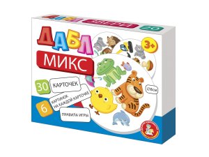 Игра настольная Дабл Микс 30 карточек 04680