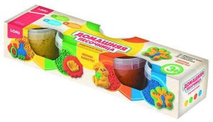 Радужный песок Набор из 4 цв по 140 гр формочка Пт-017 