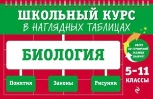 *Биология  5-11 кл Школьный курс в наглядных таблицах