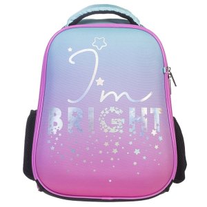 Рюкзак ERGONOMIC light Будь Ярким! 38Х29Х16см EVA материал нагруд стяжка светоотраж 1 отд NRk_85005