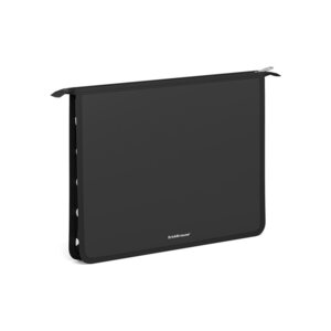 Папка для тетр на молнии А4 Dots i пласт с текстиль вставкой и органаз для ручек 55416