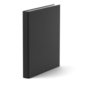 Папка регистратор 35мм на 2 кольцах Standard черный 38207