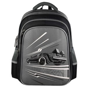 Рюкзак школьный 2 отд 7х39х31см Тачка полиэстер 59311