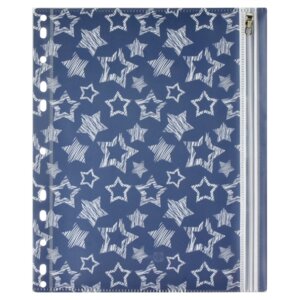 Папка на молнии А5 25.5х21см Звезды 46705/12