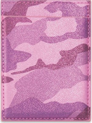 Чехол для пласт карт Камуфляж Малиновый 47749