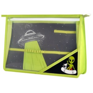 Папка для уроков труда А4 33х23см НЛО пласт 59598