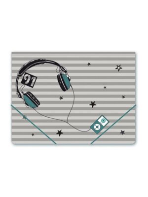 Папка для тетр на резинке А4 Молодежный Стиль дно с расшир пласт 46692