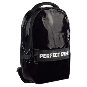 Рюкзак 1 отд 42х26х12см Черный иск кожа печать шелкографией 51184