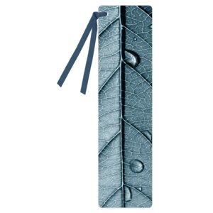 Закладка картонная для книг 45х170мм Капли Дождя 61196