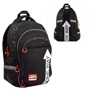 Рюкзак школьный ВЫХОД ЕСТЬ 31х44х16см 1 отд 66333