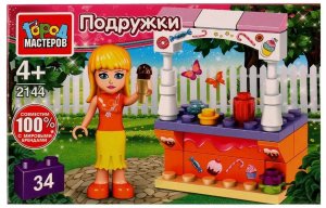 Конструктор Ларек со сладостями 34 дет 2144-AA