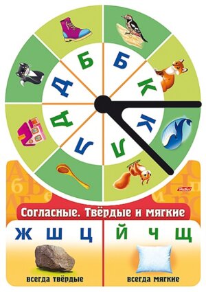 Игра Обуч Согласные Твердые и мягкие 