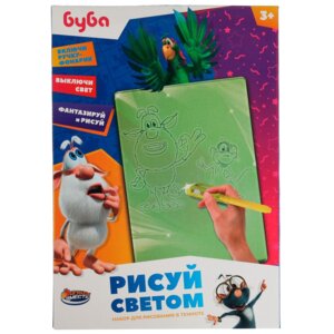 Доска для рисования Буба Рисуем светом А4 1912K45-BUBA