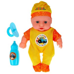 Пупс Синий Трактор 20 см акс