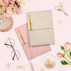 Ежедневник 80л недатир А5 ELEGANCE STYLISH COLLECTION бежевый LXDRA5-WP1