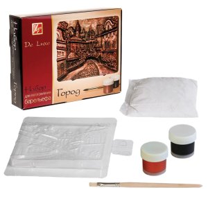 Набор для изготовления гипсового барельефа Город