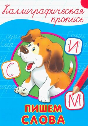 Пропись каллиграф Пишем слова А4 ПрПр