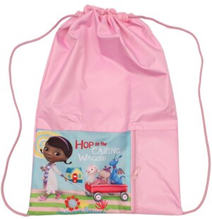 Мешок для обуви 1 отд с карманом Доктор плюшева МО-1341