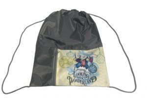 Мешок для обуви 1 отд с карманомм Алиса в Зазеркалье МО-1336