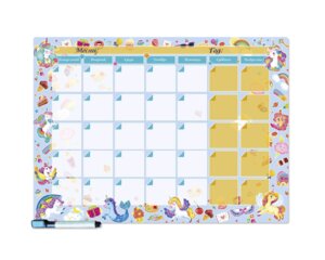 Планер магнитный с маркером 290х400мм Единороги 41155-2