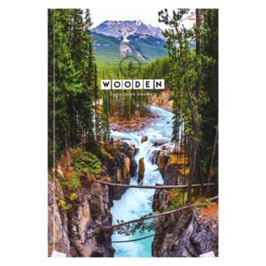 Записная книга 200л А4 Клетка Ущелье в Лесу 200-5765