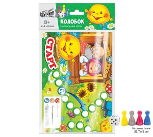 Игра наст Ходилка Колобок А3 07116