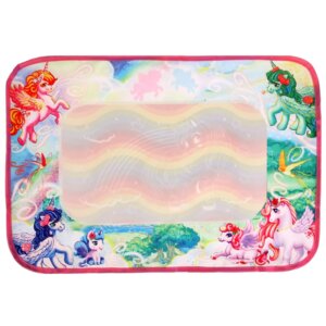 Коврик для рисования водой единороги 1 маркер