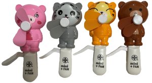 Вентилятор детский Мой зверек цвет микс ИК-1588