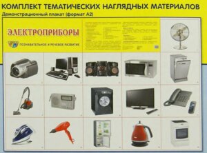 Плакат Электроприборы