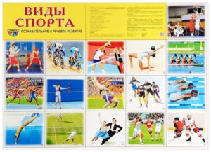 Плакат Виды спорта