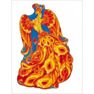 Плакат фигурный Жар птица Ф-7454