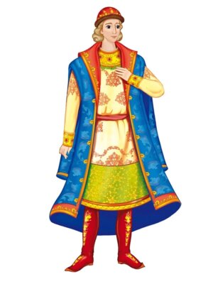 Плакат фигурный Князь Гвидон Ф-8347