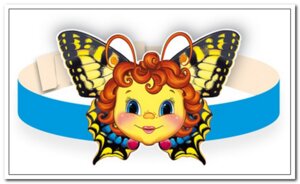 Ободок Бабочка МА-10778