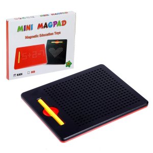 Планшет обучающий Магнитное рисование 380 отверстий 5372696