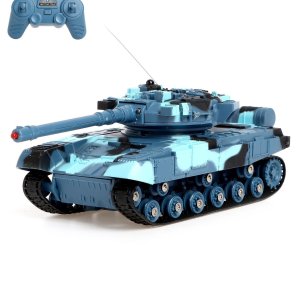 Игрушка Танк Захватчик р/у свет и звук Военная стратегия 859099