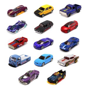 Машинки die cast синяя серия 