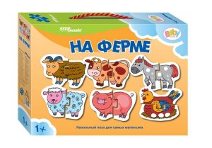 Паззл напольный На ферме Мал 70111