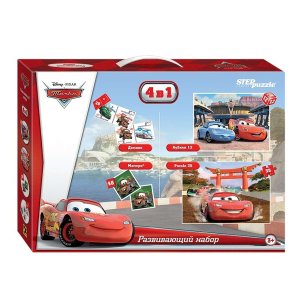 Набор Развив 4в1 Тачки 92307