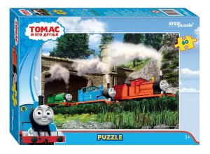 Паззл   60 Степ Томас и его друзья 81150
